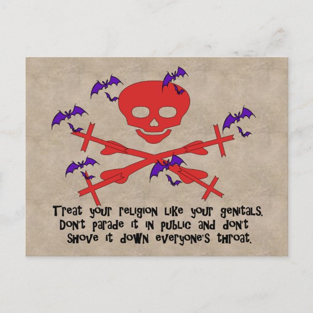 Religion Postkarte (Vorderseite)
