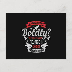 Religion - Sinner und Sünde sein. Mutig? Postkarte