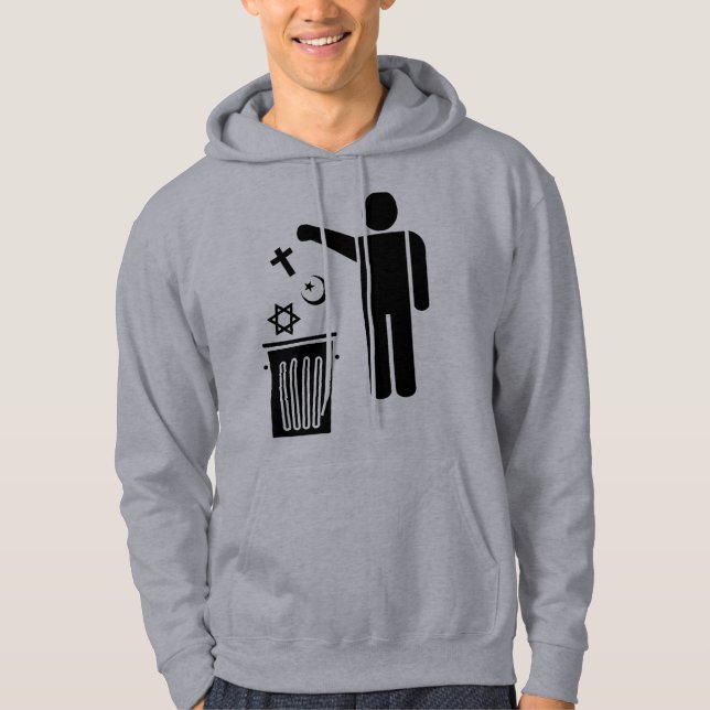 Religion Wastebin Hoodie (Vorderseite)