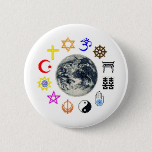 RELIGIONEN DER WELT BUTTON (Vorderseite)