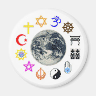RELIGIONEN DER WELT MAGNET