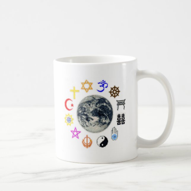RELIGIONEN der WELT Tasse (Rechts)