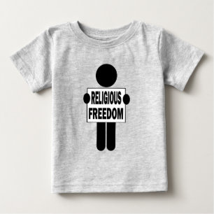 Religionsfreiheit Baby T-shirt