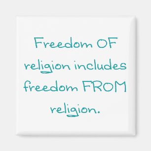 Religionsfreiheit Magnet