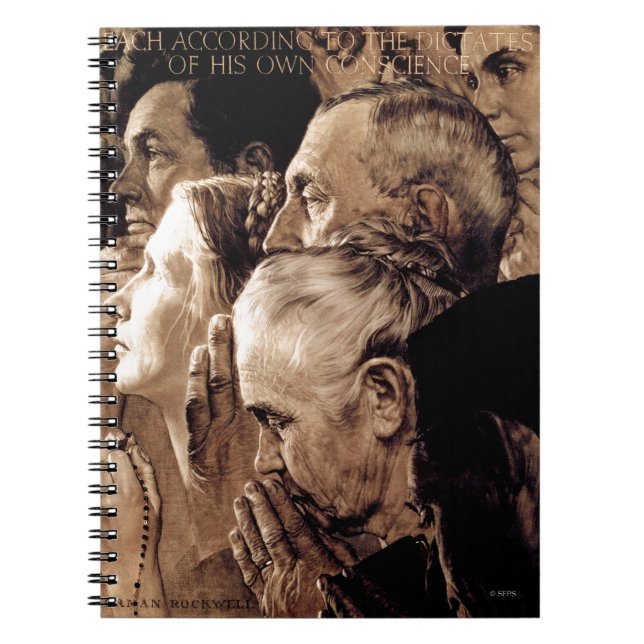 Religionsfreiheit Notizblock (Vorderseite)