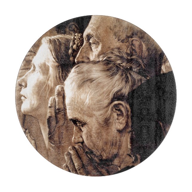 Religionsfreiheit Schneidebrett (Vorderseite)