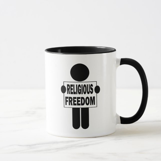Religionsfreiheit Tasse (Rechts)
