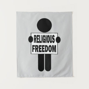 Religionsfreiheit Wandteppich