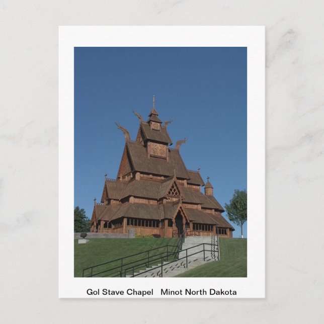 Religionskarte. Postkarte (Vorderseite)