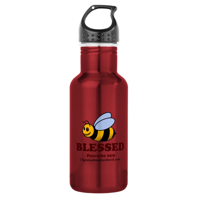 Religiös Edelstahlflasche (Vorderseite)