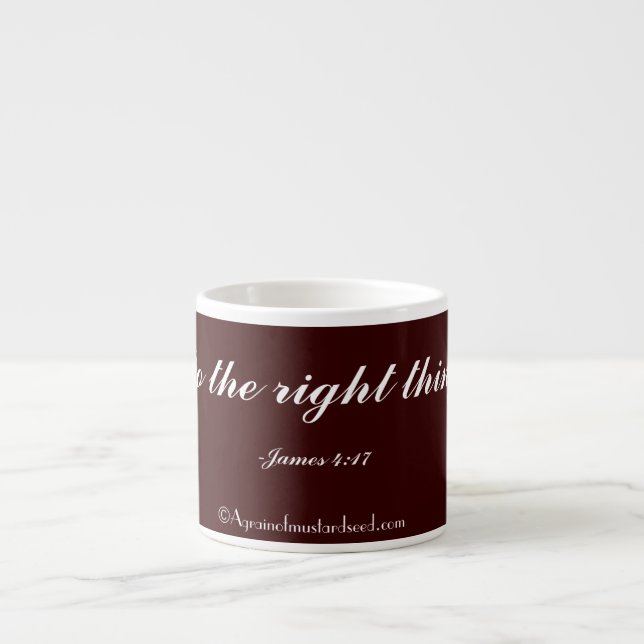 religiös espressotasse (Vorderseite)