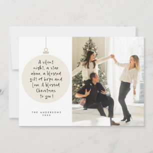 Religiös, Frohe Weihnachten, Christliche Familienf Feiertagskarte