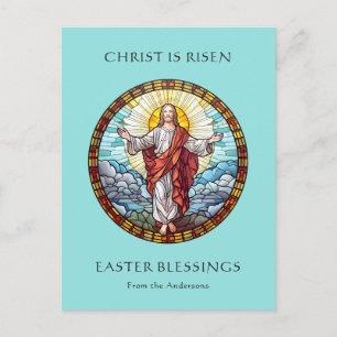 Religiös Katholisches Ostern Jesus Auferstehung Feiertagspostkarte