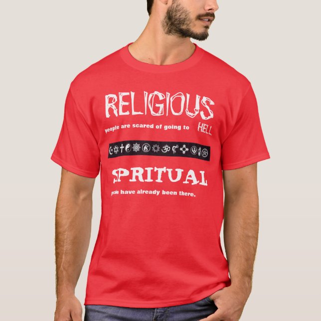 religiös/spirtual T-Shirt (Vorderseite)