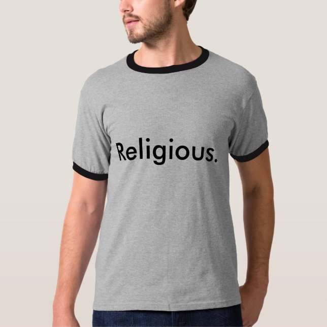 Religiös T-Shirt (Vorderseite)
