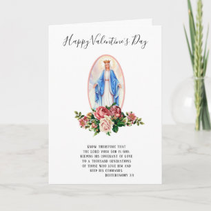 religiös   Valentinstag   Jungfrau Mary Karte
