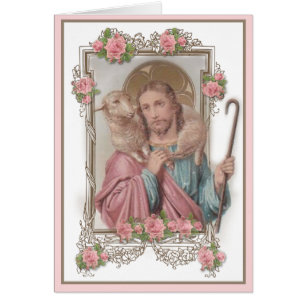 Religiöse Beileidsbekundung Jesus Dankeschön