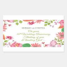 Religiöse Blume zum 30. Hochzeitstag