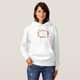 Religiöse Blume zum 80. Hochzeitstag Hoodie
