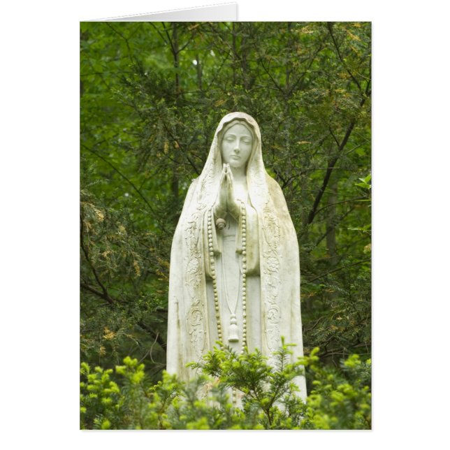 Religiöse Card Jungfrau Mary (Vorne)