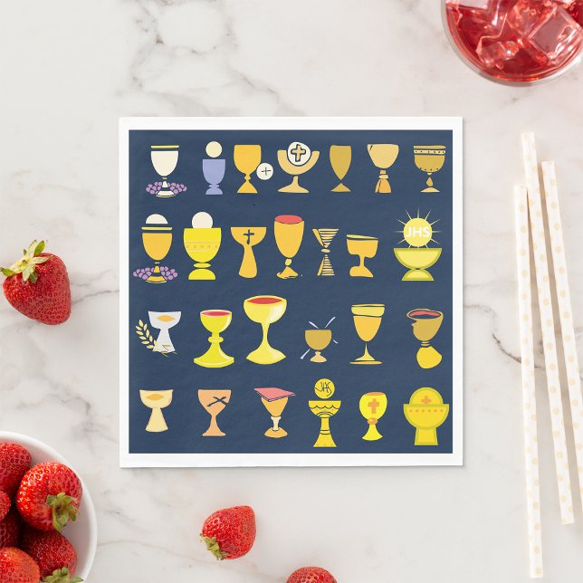 Religiöse Chalices Serviette (Von Creator hochgeladen)