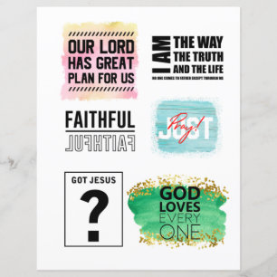 Religiöse christliche Jesus-Zitate Bibelvers