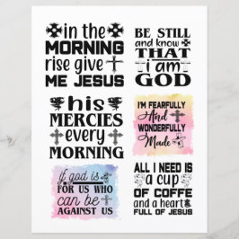 Religiöse Christliche Jesus zitiert Bibelverse