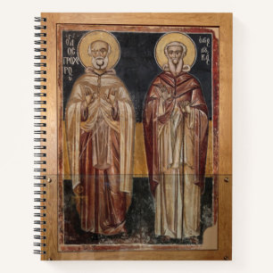 Religiöse christliche Kunst Notizbuch