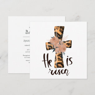 Religiöse Christliche Taufe Einladung