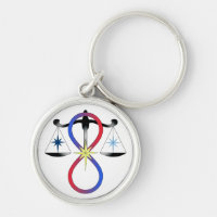 Religiöse Einheits-Gott-Symbol-Heide-Spiritualität