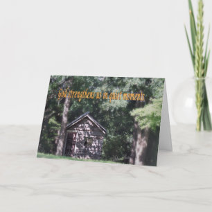 Religiöse Encourgement Karte