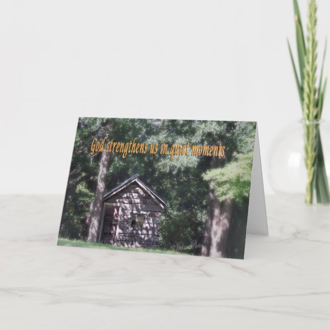 Religiöse Encourgement Karte (Vorderseite)