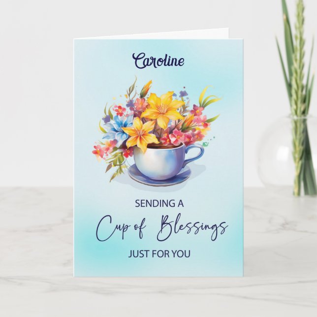 Religiöse Förderung des Individuellen Namens Betre Karte (Vorderseite)