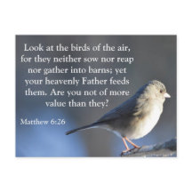 Religiöse Förderung Postkarte