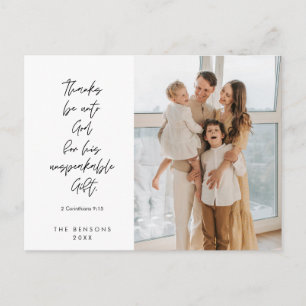 Religiöse, frohe Weihnachten, Christliches Foto Postkarte