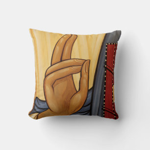 Religiöse Hand-Signal-Kunst Kissen