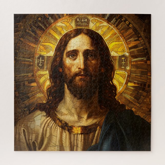 Religiöse Ikone Jesus Christus Puzzle (Vertikal)