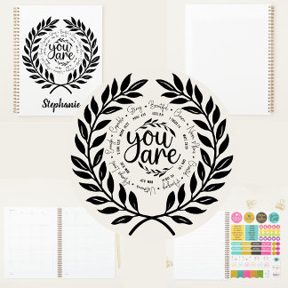 Religiöse Inspirationsbibliotheken "You are" Planer