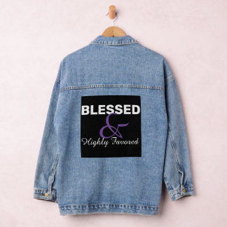 Religiöse Jacket Jeansjacke
