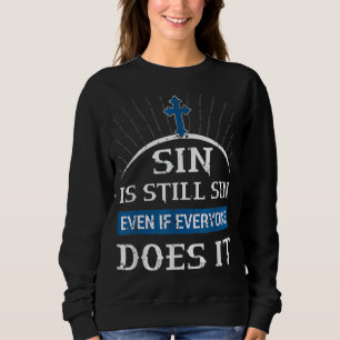 Religiöse Jesus Christus Kirche für Bibelgebet Sweatshirt