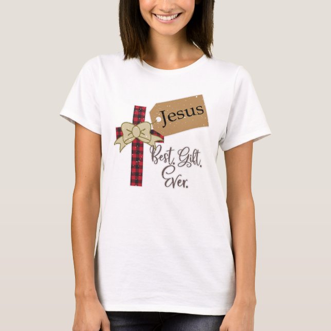 Religiöse Jesus Sprichwort Katholische Weihnachtsc T-Shirt (Vorderseite)