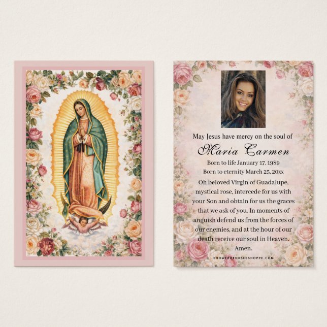 Religiöse Jungfrau Maria Guadalupe Katholische Bee (Vorne & Hinten)