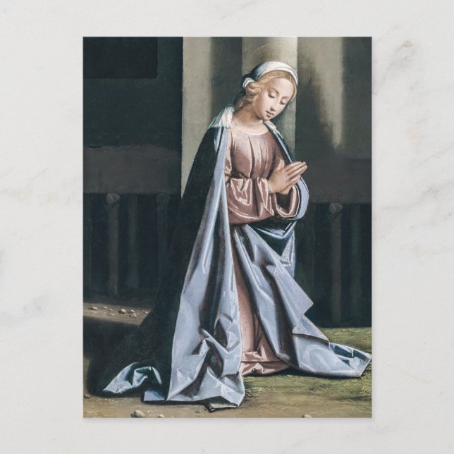 Religiöse Jungfrau Mary Madonna Artwork Postkarte (Vorderseite)