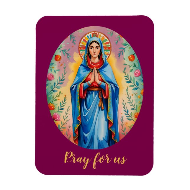 Religiöse katholische Maria Magnet (Vertikal)