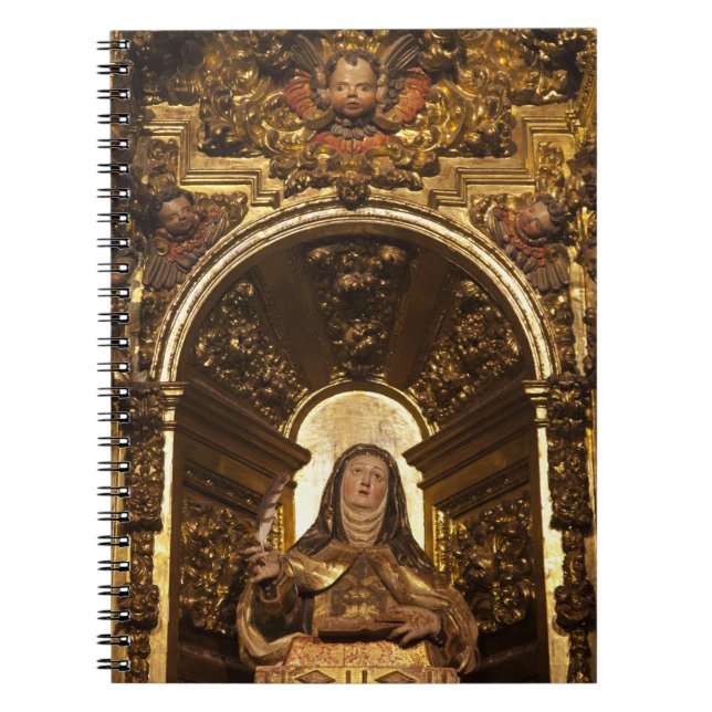 Religiöse Kunst als Vertreter von Santa Teresa Notizblock (Vorderseite)