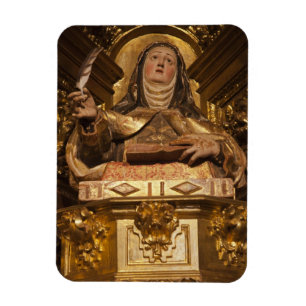 Religiöse Kunst, die Santa Teresa darstellt Magnet