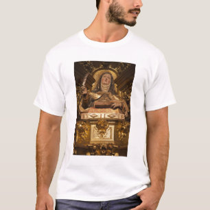 Religiöse Kunst, die Santa Teresa darstellt T-Shirt
