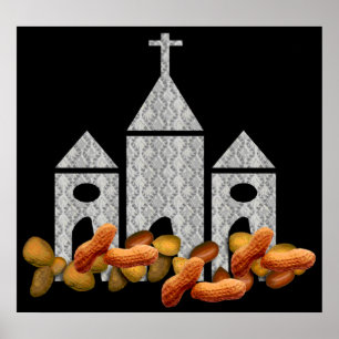 Religiöse Nuts Poster