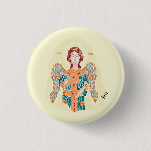 Religiöse Schaltfläche : Archangel Gabriel Button