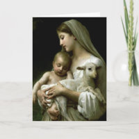 Religiöse Segensreiche Jungfrau Maria Jesus Lamm